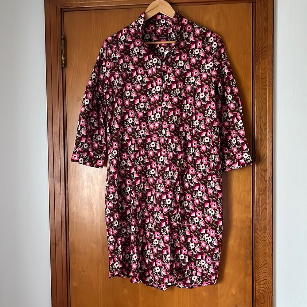 J. McLaughlin Coffee/Pink Mountain Floral